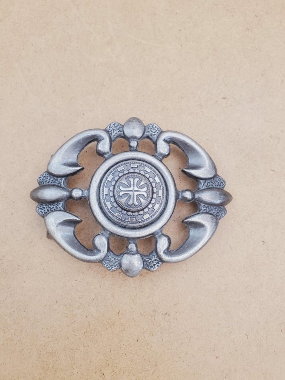 Glamrock Vintage Gothic Cross Belt Buckle Bling Victorian Glam - Stunning Cross